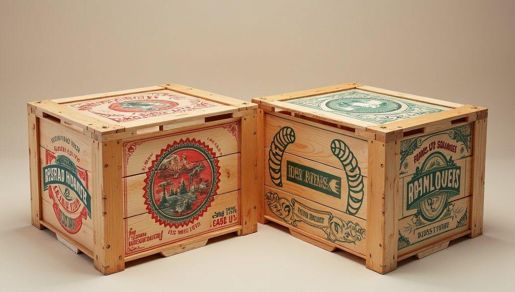 Технология УФ-печати на деревянных ящиках: преимущества, сферы применения и процесс заказа. Создайте эксклюзивную упаковку для премиальных товаров с компанией «Моя печать» в Санкт-Петербурге.