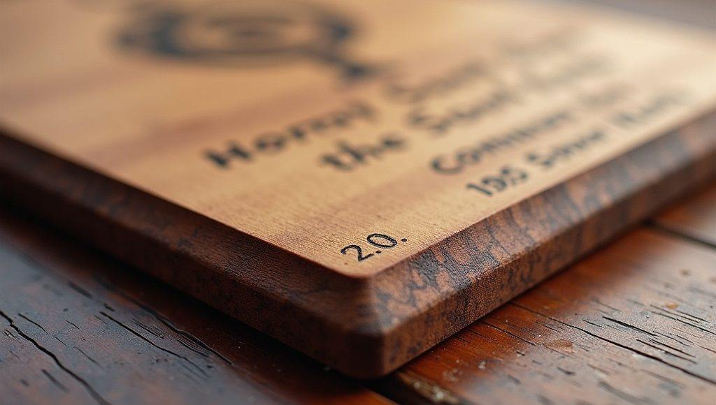 Узнайте о преимуществах УФ-печати на деревянных плакетках для корпоративных подарков и декора. Технология компании «Моя печать» обеспечивает четкость изображения и долговечность.