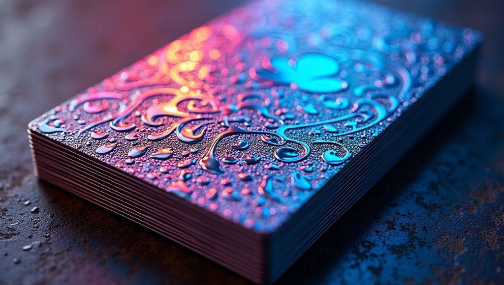 Узнайте о технологии УФ-печати на металлических визитках: преимущества, производственный процесс и возможности для брендинга. Создайте незабываемый деловой образ.