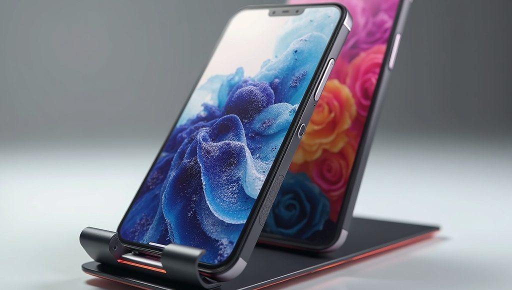 Узнайте, как технологии AI и автоматизации оптимизируют процесс УФ-печати на подставках для телефонов. Полный цикл производства от макета до готового изделия.